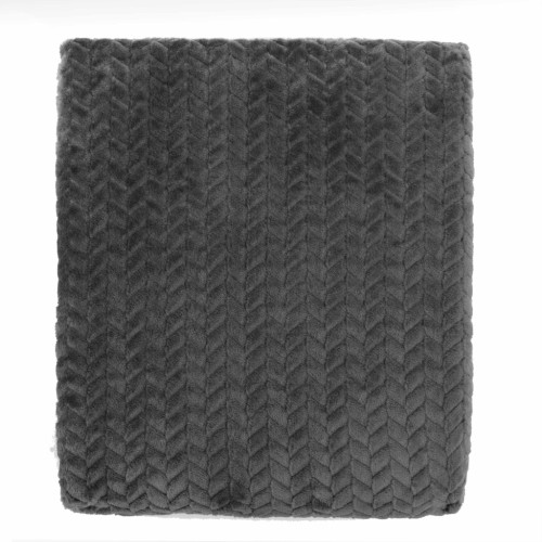 Плед Ardesto Jacquard Braid 200х220см, 100% поліестер, сірий (ART0204JB) – Ardesto (вид 1)