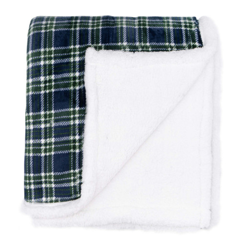 Плед Ardesto Sherpa 160х200см, 100% полиэстер, клетка, зеленый (ART0202SH) – Ardesto (вид 2)