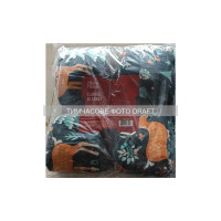 Плед Ardesto Christmas Flannel 160х200см, 100% поліестер, олені, зелений (ART0127PB)