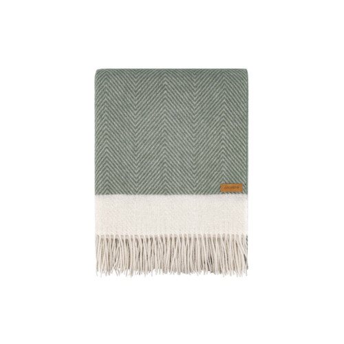 Плед Ardesto Leonardo Bianco 100% вовна 140x200 см зелений (ART0504LB) – Ardesto (вид 1)