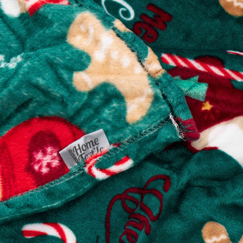 Плед Ardesto Christmas Flannel 100% полиэстер, рождественские вкусности 160х200 см (ART0122PB) – Ardesto (вид 2)