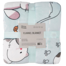 Плед Ardesto Flannel 100% поліестер, милі котики 160х200 см (ART0130PB)