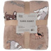 Плед Ardesto Flannel 100% поліестер, песики в окулярах 160х200 см (ART0129PB) – Ardesto
