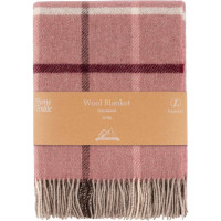 Плед Ardesto Leonardo Alpina 100% вовна, рожевий 140x200 см (ART0701LM)