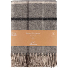 Плед Ardesto Leonardo Alpina 100% вовна, сірий 140x200 см (ART0703LM)