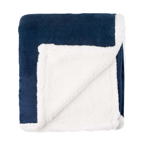 Плед Ardesto Sherpa 100% поліестер, синій темний 160х200 см (ART0204SH) – Ardesto (вид 2)