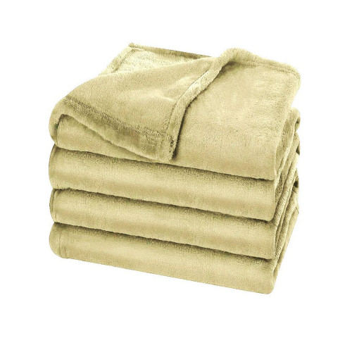 Плед Bergamo Fancy песчано-бежевый 130 х 180 см (70030405-17) – Bergamo (вид 2)