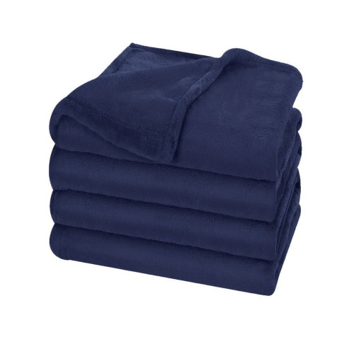 Плед Bergamo Fancy темно-синий 130 х 180 см (70030405-44) – Bergamo (вид 2)