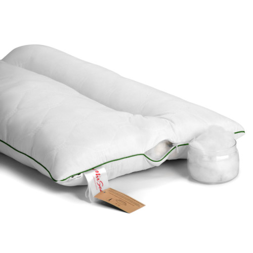 Подушка MirSon ортопедическая Deluxe Eco Aloe Vera 180 Средняя 50x70 см (2200000398512) – MirSon (вид 2)