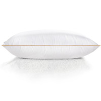 Подушка MirSon пуховая Hand Made De Luxe White 904 средняя 60x60 (2200000555724)