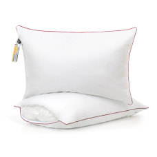 Подушка MirSon антиаллергенная DeLuxe Eco-Soft Hand Made 472 низкая 60х60 (2200000625281)