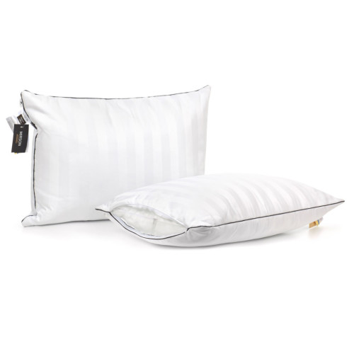 Подушка MirSon шовкова Hand Made Royal Pearl Natural 942 низька 40x60 (2200000557582) – MirSon (вид 2)