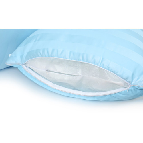 Подушка MirSon шовкова 1250 Valentino Hand Made Natural Silk Kapok М'яка 60 (2200001518964) – MirSon (вид 3)