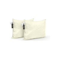 Подушка MirSon Набор с Эвкалиптом 1623 Eco Light Creamy Средние (2200002652452)