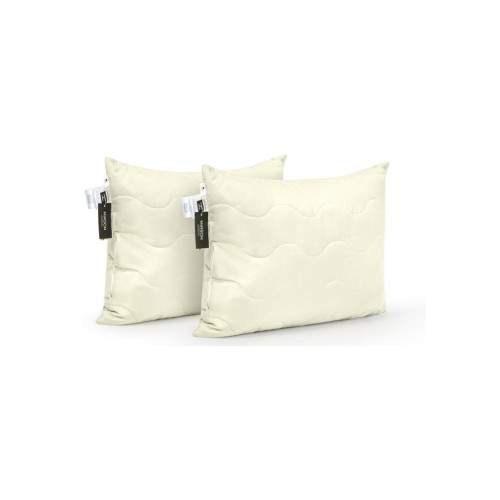 Подушка MirSon Набор с Эвкалиптом 1623 Eco Light Creamy Средние (2200002652452) – MirSon