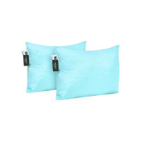 Подушка MirSon Набор шелковых 1616 Eco Light Blue средние (2200002652476)