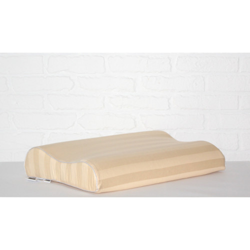 Подушка MirSon ортопедическая №6002 Noble stripe Carmela 58х40х10.5 (2200003260700) – MirSon (вид 2)