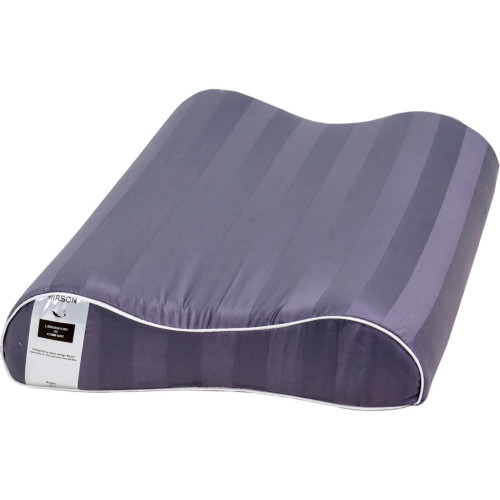 Подушка MirSon ортопедична 6005 Noble stripe Graphite 58х40х10.5 (2200003260878) – MirSon