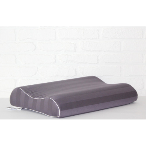 Подушка MirSon ортопедична 6005 Noble stripe Graphite 58х40х10.5 (2200003260878) – MirSon (вид 2)