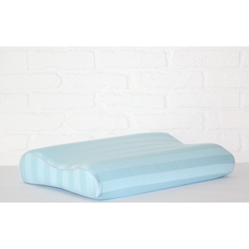 Подушка MirSon ортопедическая №6022 Noble stripe Valentino Aero 58х40х10.5 (2200003261257) – MirSon (вид 2)