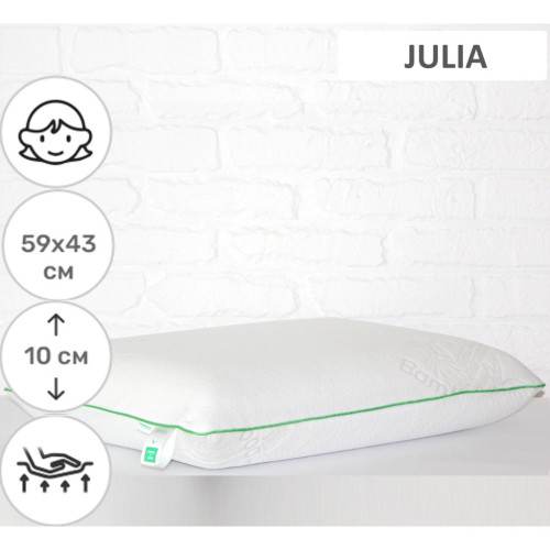 Подушка MirSon ортопедическая №6079 Green nature Julia WoMen 59х43х10 (2200003262339) – MirSon (вид 1)