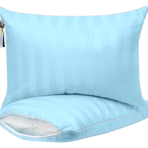 Подушка MirSon 1275 Valentino Hand Made з евкаліптом Висока 60х60 см (2200001519770) – MirSon