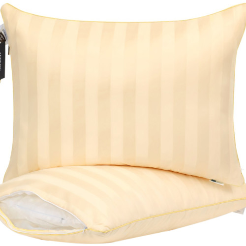 Подушка MirSon 1277 Carmela Hand Made с эвкалиптом Высокая 50х70 см (2200001519824) – MirSon