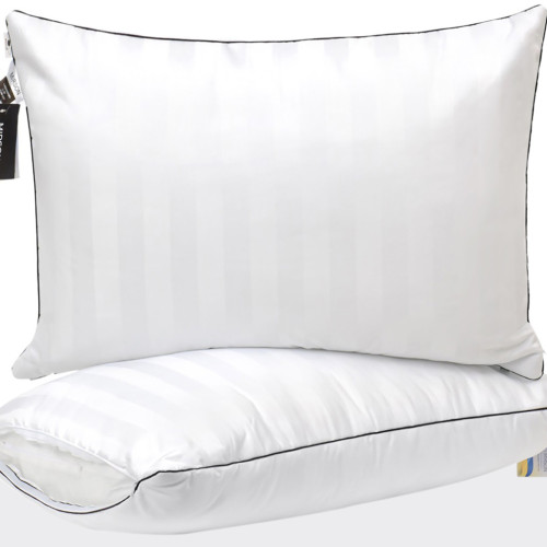 Подушка MirSon 1279 Royal Pearl Hand Made з евкаліптом Середня 70х70 см (2200001519909) – MirSon
