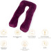 Подушка MirSon Подушка для беременных и отдыха U-образная 8021 Velvet Line " (2200006178538) – MirSon (вид 1)