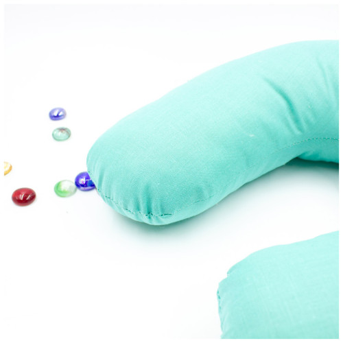 Подушка MirSon для подорожей №8735 Naturale Line 11-2208 Mint 50% Memory (2200006348207) – MirSon (вид 2)