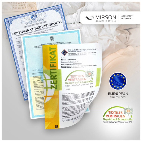 Подушка MirSon для подорожей №8736 Naturale Line 12-0525 Tiziana 50% Memory (2200006348214) – MirSon (вид 4)