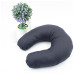 Подушка MirSon для путешествий №8744 Naturale Line 16-9000 Black Stone 50% Memory (2200006348290) – MirSon (вид 3)