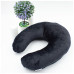 Подушка MirSon для путешествий №8752 Velvet Line 28-0007 Black 50% Memory (2200006348375) – MirSon (вид 3)