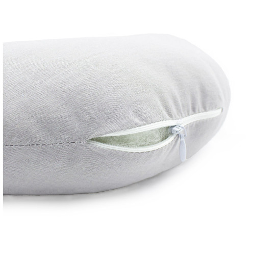 Подушка MirSon для подорожей №8754 Naturale Line 16-5703 Light Gray 100% Memory (2200006348399) – MirSon (вид 1)