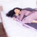 Подушка MirSon для вагітних і відпочинку Delicate Satin №8030 U-подібна Lupine (2200006178682) – MirSon (вид 3)