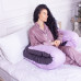 Подушка MirSon для вагітних і відпочинку Delicate Satin №8030 U-подібна Lupine (2200006178682) – MirSon (вид 4)