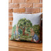 Подушка Прованс декоративная гобеленовая Пара зайцев Поляна 45х45 см (034244) – Прованс