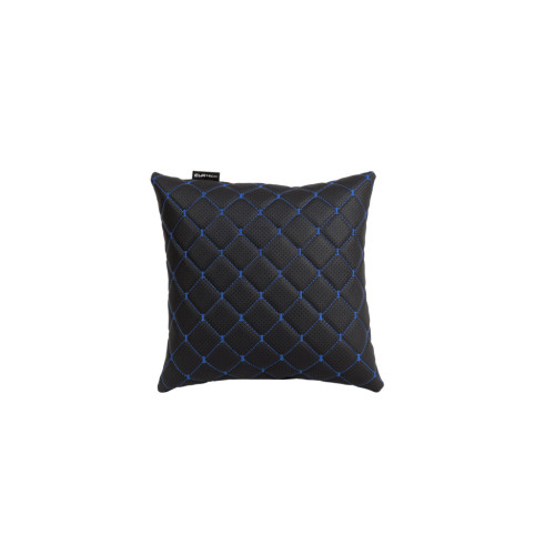 Подушка EVAtech ECO 30x30 см чорна з синьою ниткою (SPSCSBL) – EVAtech