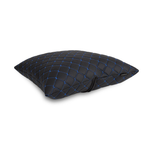 Подушка EVAtech ECO 40x40 см чорна з синьою ниткою (SPBCSBL) – EVAtech (вид 2)