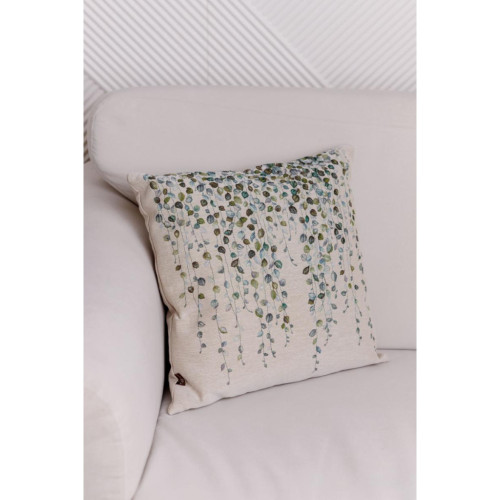 Подушка Прованс гобеленовая декоративная Herbal Дихондра 45х45 см (035498) – Прованс (вид 1)