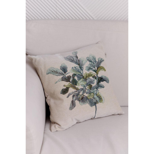 Подушка Прованс гобеленовая декоративная Herbal Фисташка 45х45 см (035504) – Прованс (вид 1)