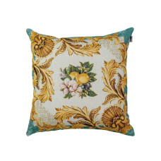 Подушка Прованс гобеленова декоративна Verna Verna Фрукти з вензелями 45х45 см (030037)