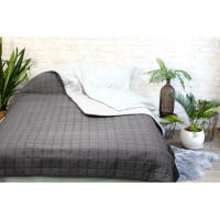 Покрывало Viluta Дуэт Графит 140х210 (дуэт_графит_210 * 140)