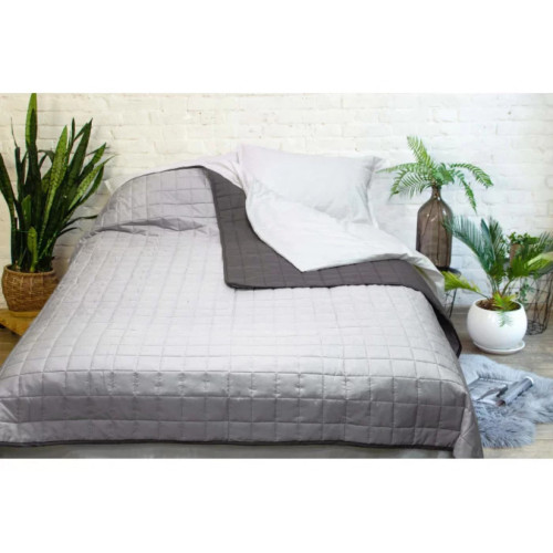 Покрывало Viluta Дуэт Графит 140х210 (дуэт_графит_210 * 140) – Viluta (вид 1)