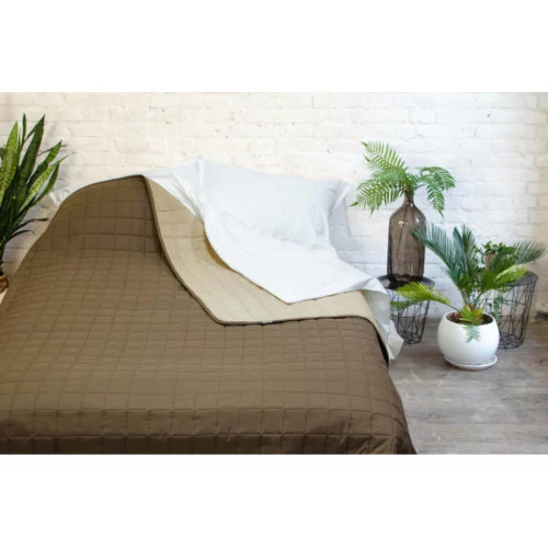 Покрывало Viluta Дуэт Капучино евро 210х220 (дуэт_капучино_210*220) – Viluta