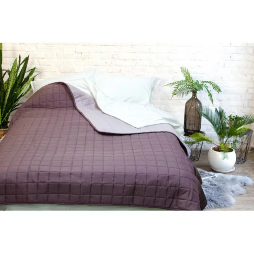 Покрывало Viluta Дуэт Пудровая роза евро 210х220 (дуэт_пудровая_роза_210 * 220) – Viluta