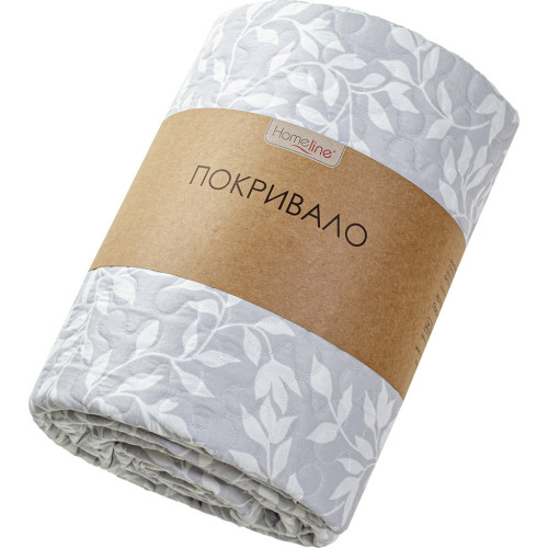 Покривало Home Line стьобане (біло-сірий) 210х240 (178341) – Home Line