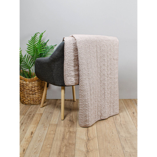 Покрывало Home Line стеганое (темно-бежевый) 160х210 (182153) – Home Line (вид 1)