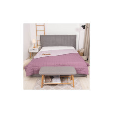 Покривало Viluta стьобане двустороннє Дует Пудрова троянда 210х240 (duet_pudtroyanda_210x240)