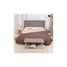 Покривало Viluta стьобане двустороннє Дует Шоколадно-ванільний 140х210 (дует Шоколадно-Ванільний 210*140)